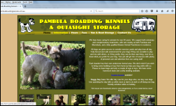 Custom Website: Pambula Boarding Kennels
