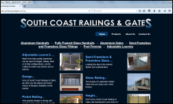 Custom Website - South Coast Railings & Gates